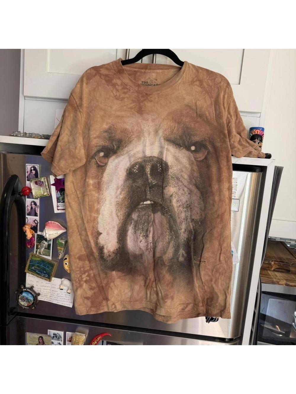 The Mountain Men's Brown and Tan Tshirt